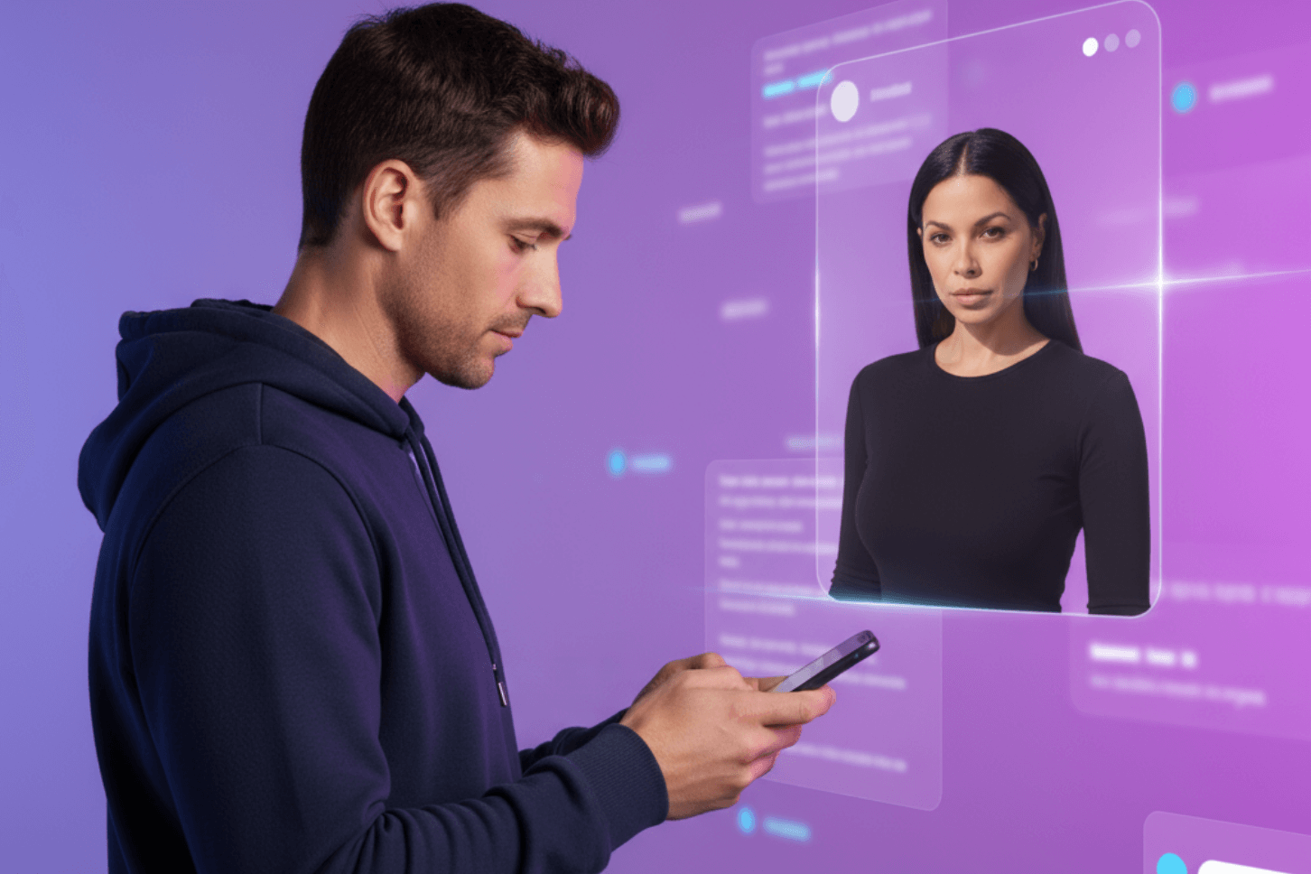 Imprenditore che scopre come ottenere più clienti online grazie a strategie di marketing digitale moderne per aziende italiane